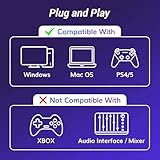 TONOR Gaming USB Microphone with Adjustable RGB Modes & Brightness, Condenser PC Mic with Boom Arm for Streaming Podcast Recording Studio Singing Youtube Compatiple with Computer/Laptop/Mac/PS4 TC310+ - Image 6