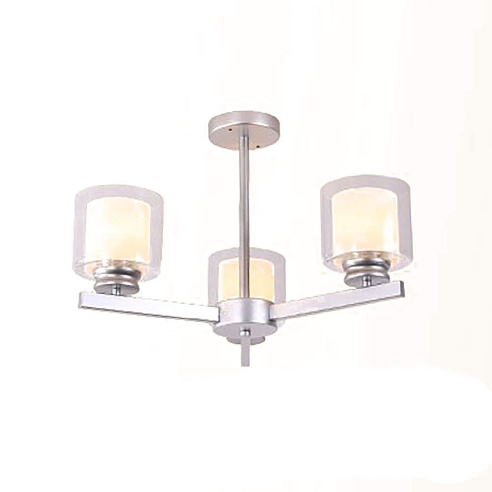 LYMSXAZOU Nordic 3Light ChandelierModern Ceiling Light Fixture for Kitchen Island Dining Room Bedroom & Living RoomStylish Pendant Lighting Restaurants Home Decor