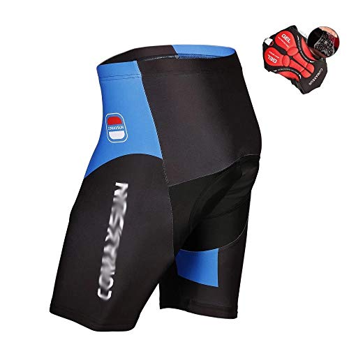 Calzas ciclismo con acolchado gel 5D para hombre miniatura 2