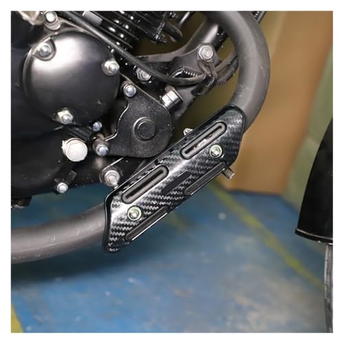 Protector de escape de moto universal con sistema de cubierta térmica integrada 4