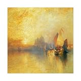 ANFOTCM Thomas Moran, opaleszierendes Venedig, Poster für 
