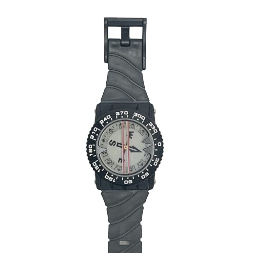 Scuba Choice Diving Deluxe Wrist Compass – 2.3” Display, Accurate Underwater Navigation, 15” Strap, Depth Rated 80m, 25° Tilt, Durable -5°C to 55°C, Made in Taiwan - Thumbnail 2