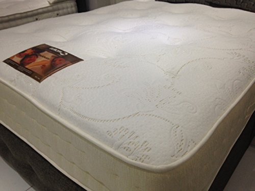 Image of Inspiration Beds 2FT6 Small Single (75cm x 190cm) Stockholm 10" 1500 Pocket Sprung Hand Tufted Lambs Wool & Cotton Mattress