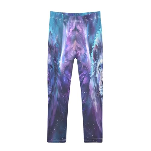 Bolaz Toddler Girls Leggings Printed Yoga Pants Leggings Lion with Wings for Kids