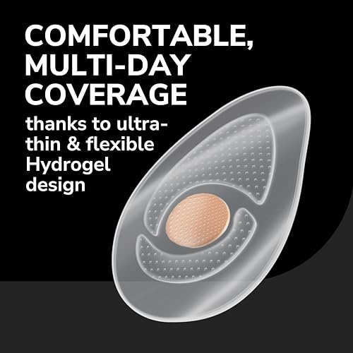 dr scholl39s clear away plantar wart remover hydrogel bandages for feet - clinically proven effective wart removal and cushioning pain relief comfortable multi-day coverage patches