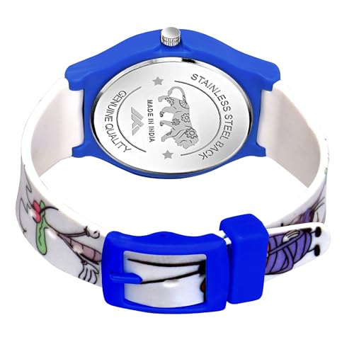 Image of Acnos Character Kid's Happy Colorful Water-Resistant Durable Watch for Boys Kids Boy with Fun Designs Adjustable Strap Positive Messages Watch for Kids