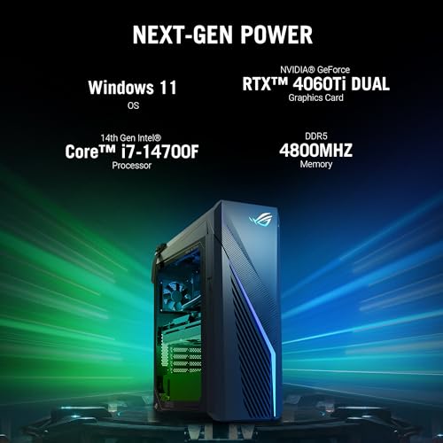 Asus G16CHR-AS766TI Rog G16Ch (2024) Gaming Desktop Pc, Intel® Core™ I7-14700F, Nvidia® Geforce Rtx™ 4060Ti Dual thumb #7