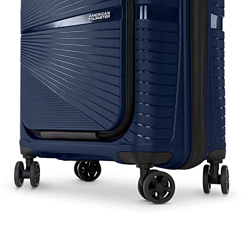 American Tourister 143238-1598 Airconic Hardside Expandable Luggage With Spinner Wheels, Navy Blue, Carry-On 20-Inch thumb #5