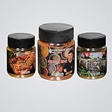 CON SABOR A HUMO Pack Especias Barbacoa Artesanales, 3 Mezclas x 100g, BBQ Rub, Especias para Pescado y Pollo, 100% Natural, Sin Conservantes