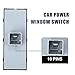 X AUTOHAUX Front Left Car Power Window Control Master Driver Control Switch for SKODA OCTAVIA 1Z 2003-2014 1Z0959858B