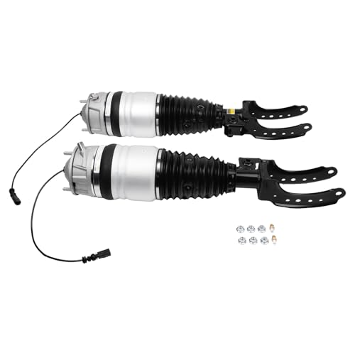 AMB2 - Front Lower Trailing Arms Not Forged Correctly - 2021 Porsche Taycan & Panamera 3 Autodevil 2pcs Front Air Suspension Shock Struts Compatible with Porsche Cayenne 92A 2010-2018 Replaces# 95835803910 95835804000