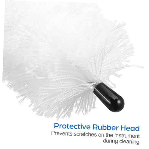 ULDIGI Cotton Brush for Flute Cleaning Instrument Brush Flute Swab Stick Silk Swab Musical Accessories