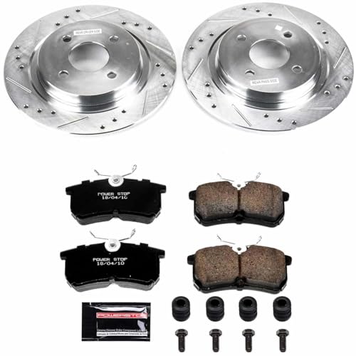 Image of PowerStop Z23 Performance Brake Pad & Rotor Kit Rear K1376