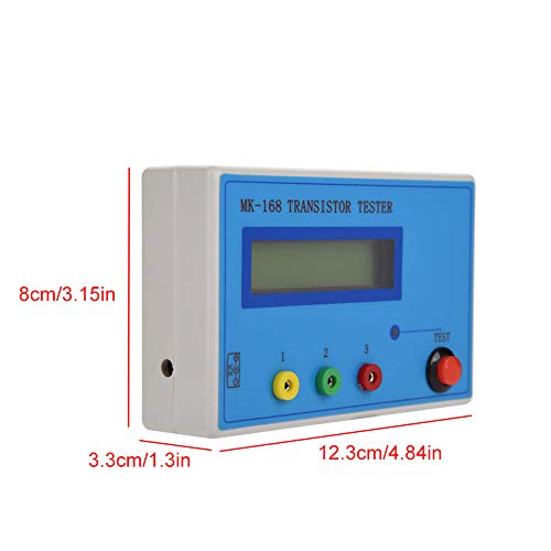 Image of Akozon Transistor Tester MK-168 Transistor Tester Diode Triode Capacitance RLC NPN PNP MOS Meter Automatic Checker Detector