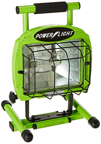 Woods L-5500 700-Watt Double Bulb Halogen Portable Power Light, Green