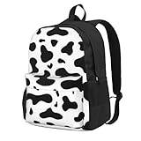 Photo Gallery bywenhopnbs zaino da viaggio per la scuola con stampa di mucca e macchie di mucca, per uomo e donna, con scomparto per laptop da 15 pollici Photo Gallery bywenhopnbs zaino da viaggio per la scuola con stampa di mucca e macchie di mucca, per uomo e donna, con scomparto per laptop da 15 pollici
