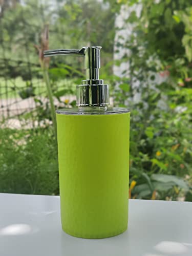 Image of Unbreakable Liquid Soap /Liquid /Shampoo /Hand wash /Sanitizer /Lotion Dispenser Bottle for Kitchen, Wash-Basin and Bathroom 350 ml Dispenser (Green)