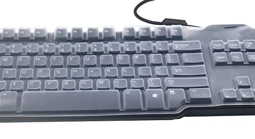 Protector de teclado de silicona compatible para Dell SK-8115 miniatura 4