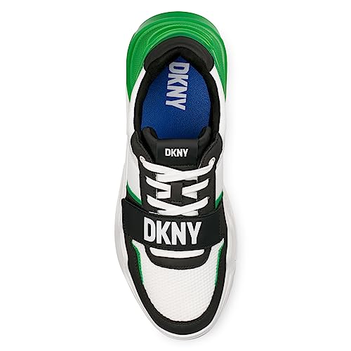 DKNY Men's Runner Mixed Media Sneaker4
