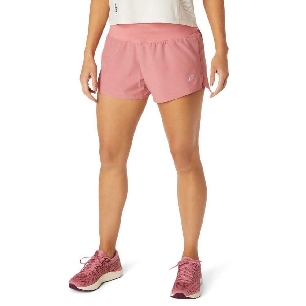ASICS Women Road 3.5In Short Vêtements De Course Shorts Pink -