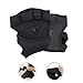 TIANQUXNGI Gym Gloves Men Weight Lifting Gloves Women 1 Pair Silicone Four Finger Workout Gloves Weight Training Gloves