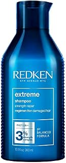 Redken | Shampoo, For Damaged Hair, Repairs Strength & Adds Flexibility, Extreme, 300 ml