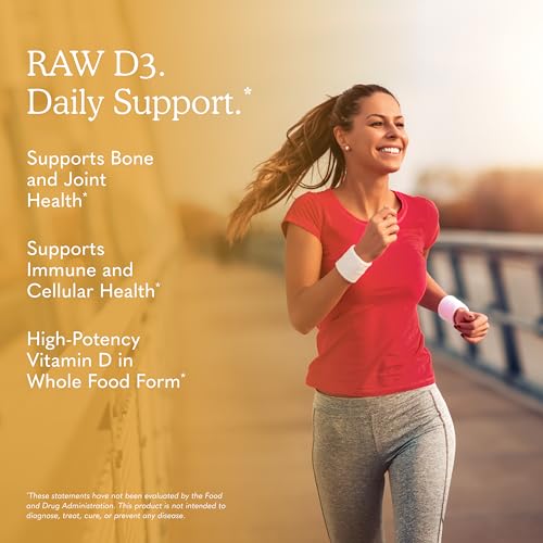 Garden of Life Vitamin Code Raw D3 5000 IU, 60 Vegetarian Capsules - image 4