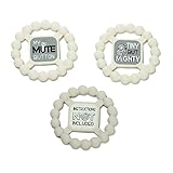 Lil' Llama Teethers for Babies,100% Food Grade Silicone Teether Set - BPA Free Teether Gift Set is...