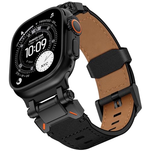 Image of KADES Rugged TPU Sport Band for Apple Watch Ultra 3 /2 /1 49mm, Metal Connectors for Apple Watch Series 11 /10 /SE3 46mm Series 9 /8 /SE2 /7 /6 /SE /5 /4 /3 /2 /1 45mm /44mm /42mm
