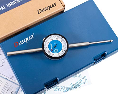 Comparateur de mesure 0-5,1 cm Dasqua grand cadran haute course 5122-4214