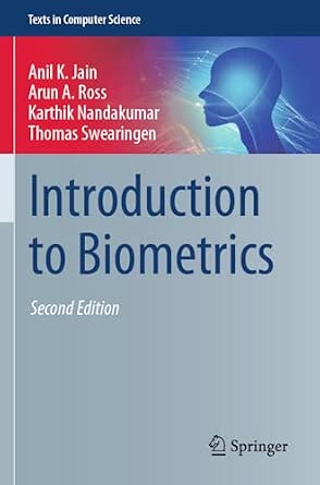 Introduction to Biometrics book cover