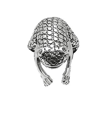 Bague Grenouille argent 925 originale pour sublimer votre style bohème au quotidien
