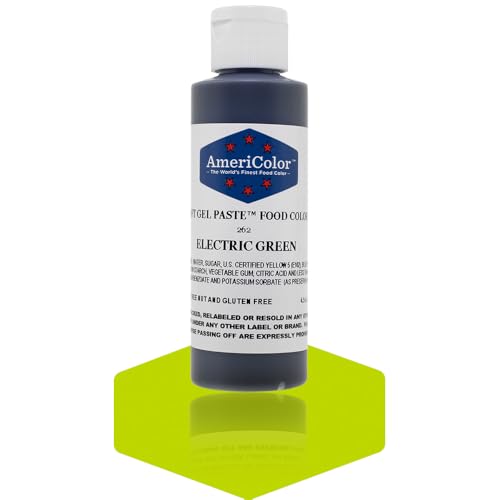 Americolor Soft Gel Paste 4.5 oz. - Electric Green