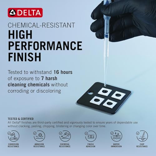 Delta Faucet Lahara Roman Tub Trim - Deck Mount Tub Faucet - Bath Trim Kit with Rigid Spout - 2-Handle Bathtub Fixture - Venetian Bronze, T2738-RB (Rough Sold Separately) - image 9