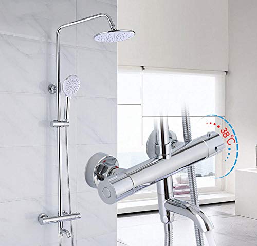 Ensemble de douche thermostatique chic pour transformer votre salle de bain en spa