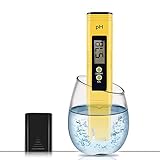 PH Meter, 0.01 PH High Accuracy Pocket Size PH Meter/Digital PH Tester with 0-14.0 Measuring Range, Water Quality Tester for Household Drinking, Pool and Aquarium