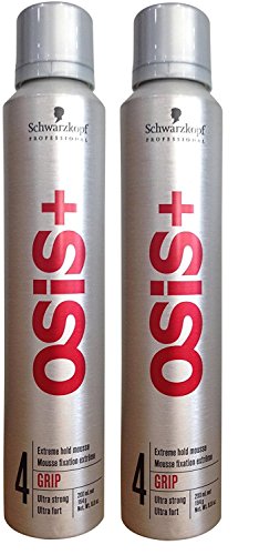 Schwarzkopf OSIS+ Grip Volume Extreme Hold Mousse 7 oz./198 g(pack-of-2)