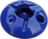Talon Development 5 Inch Commercial Quality Melamine Windproof Ashtray - Royal Blue