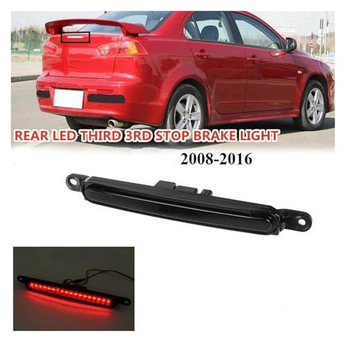 Troisième feu stop LED premium pour Mitsubishi Lancer et Evo X 2008-2016 - 6