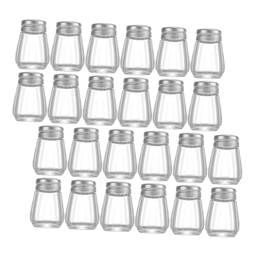 SOLUSTRE 30Pcs Mini Seasoning Bottles Portable Spice for Bbq Camping Home Use Easy to Clean Space Saving Condiment Containers for All Your Seasoning Needs