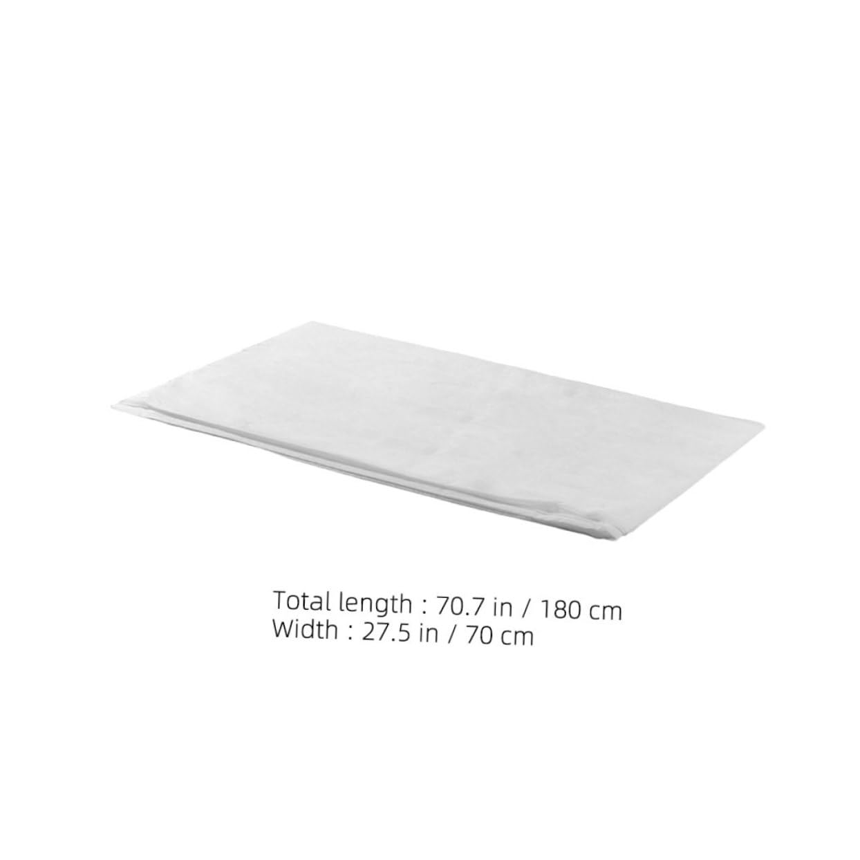 OSOLADY 100 Single Use Beauty Salon Sheets Disposable Spa Massage Bed Covers 70x180cm Dry Clean