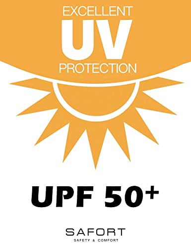 Safort Men's Upf 50+ Sun Protection Hoodie With Pocket Long Sleeve T-Shirt For Running, Fishing, Hiking, Blue, S #TOP5