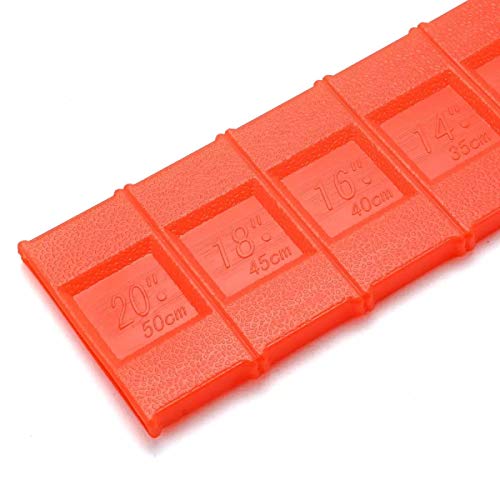 Chain Saw Bar Protective Cover Durable Universal Scabbard Protector Safety Guard for Garden Saw Accessories Tool(12\" 14\" 16\" 18\" 20\")