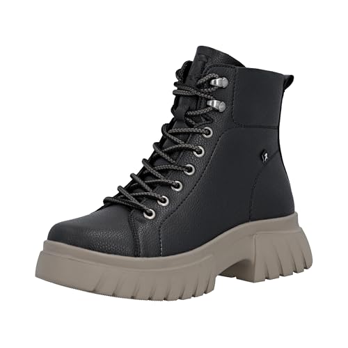 Bottes de motard Rieker Femme pour marcher en ville tout l'hiver