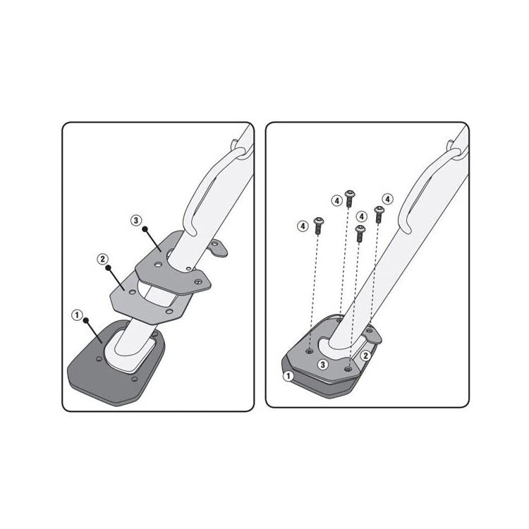 Givi ES5103 - Supporto Laterale
