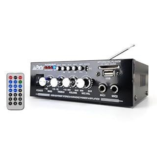 Pack sono 600W, AMPLI USB BLUETOOTH + 2 ENCEINTES 300W + DIVERS CÂBLES PA DJ SONO MIX SOIREE MAISON FAMILLE MAGASIN