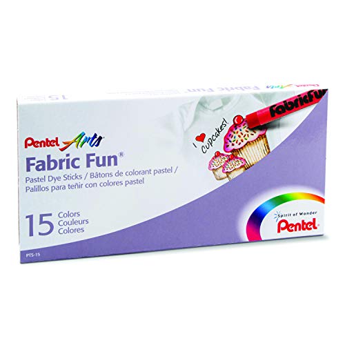Pentel PTS-15 Pts15 Fabric Fun Pastel Dye Sticks thumb #2