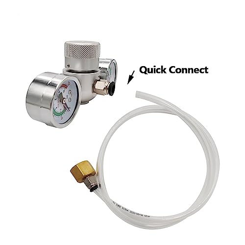 Pressure Regulator For Whipped Cream Charger Suitable For Standard Whipping Cream Dispenser,Only Works On 0.95L N2O Blue Tank #TOP3