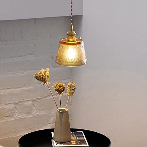 Iluminación colgante de vidrio regulable para solucionar techos altos 4