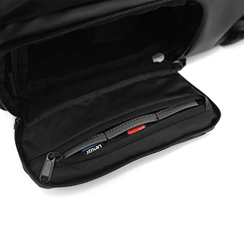 PRVKE Travel and DSLR Camera Backpack with Laptop/Tablet Sleeve - Rugged Photography Bag (21 L, Black)